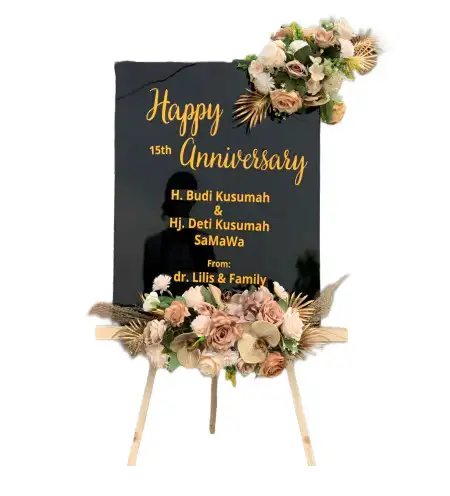 Papan Bunga Akrilik Pisangan